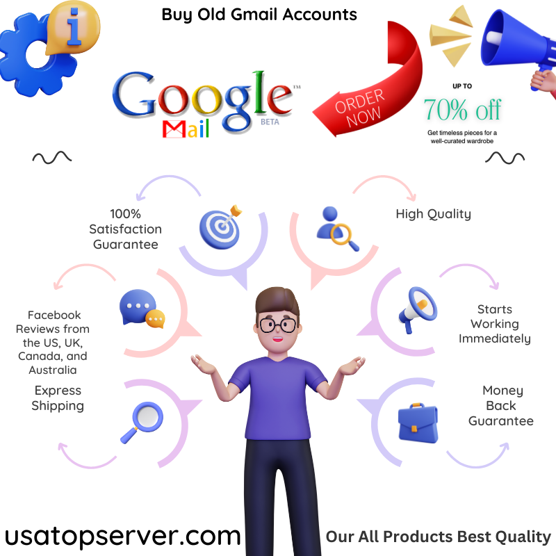 Buy Old Gmail Accounts - Aged & Active | Instant Delivery