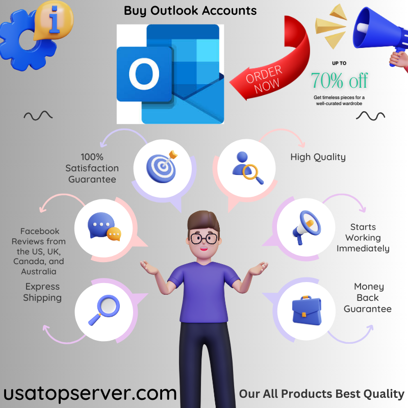 Buy Outlook Accounts | Verified & Aged Outlook Accounts